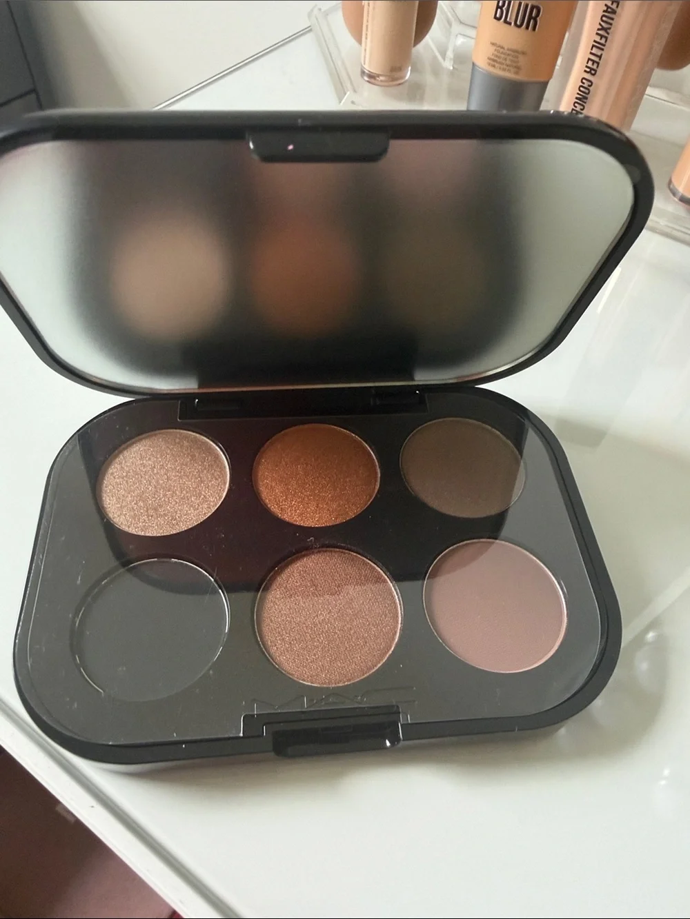 MAC Cosmetics Eyeshadow Palette - Brown, Gold, Cream Tones